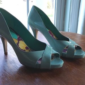 Madden girl teal heels
